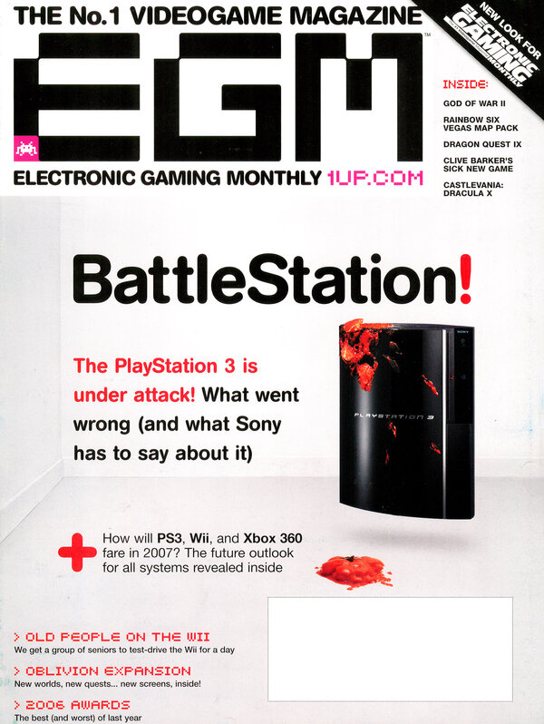 Electronic Gaming Monthly Issue 213 (March 2007) cover